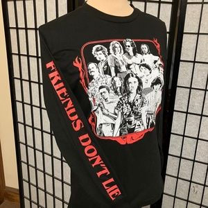 🕷️STRANGER THINGS OFFICIAL NETFLIX MERCHANDISE LONG SLEEVE TEE UNISEX - MEDIUM